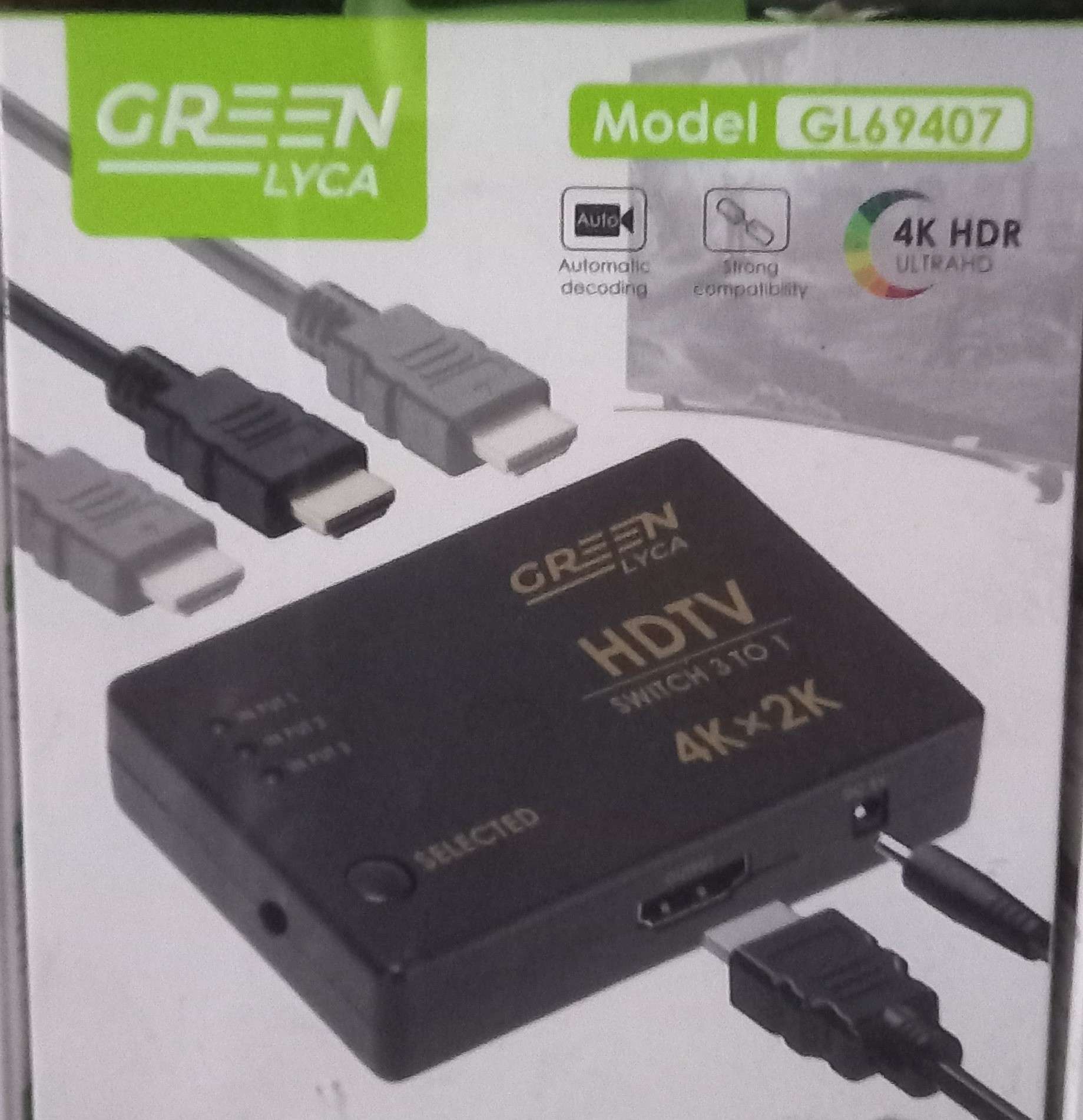 Qualité 4K Ultra HD : Le Switch HDMI Green Lyca est là!