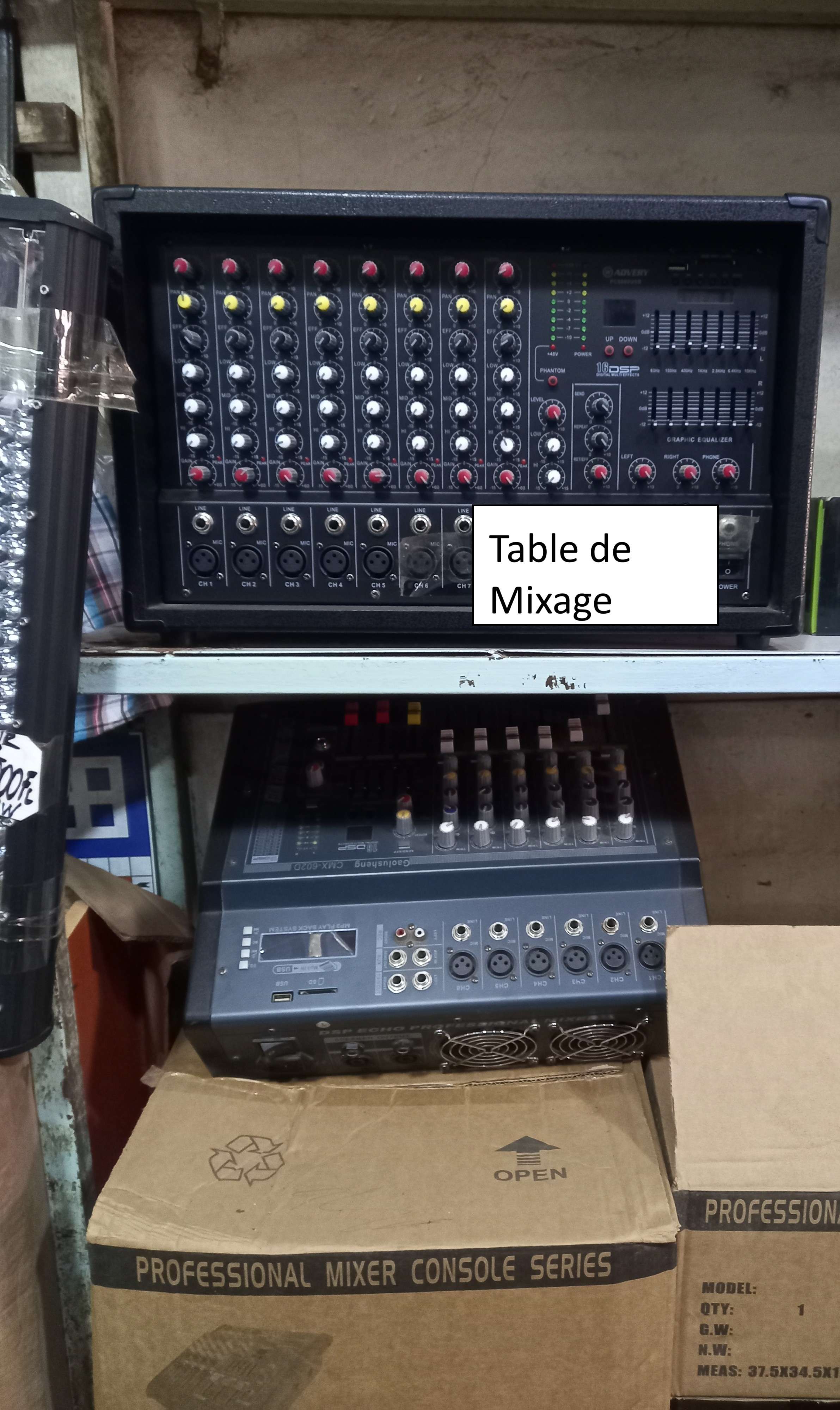Table de Mixage Professionnelle : Maîtrisez votre son !